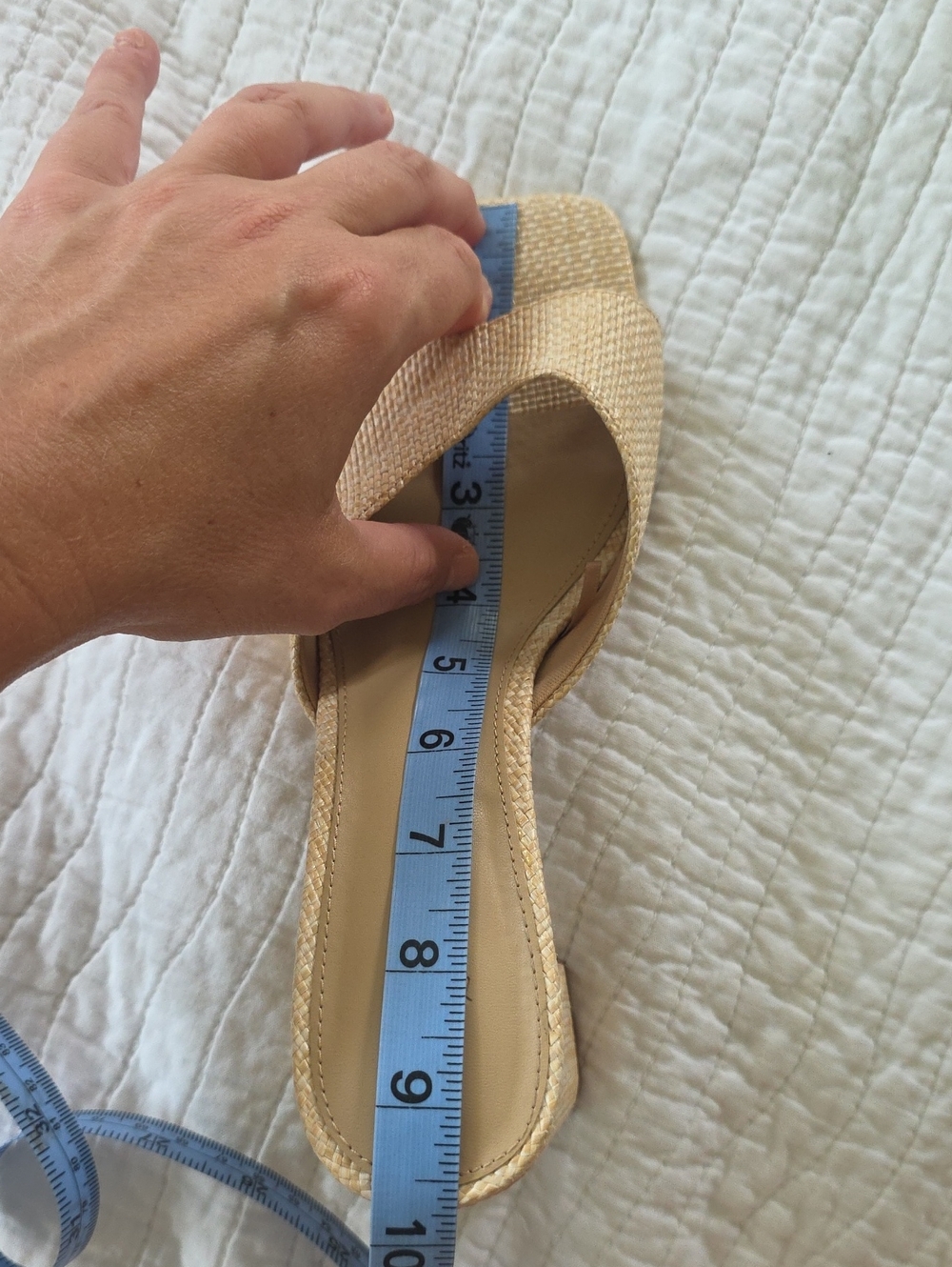 Straw Sandals Size 38 - Picture 9 of 12